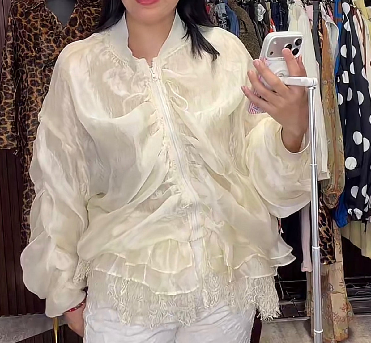 Lace jacket