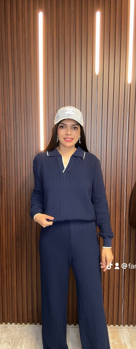 Blue navy comfy set