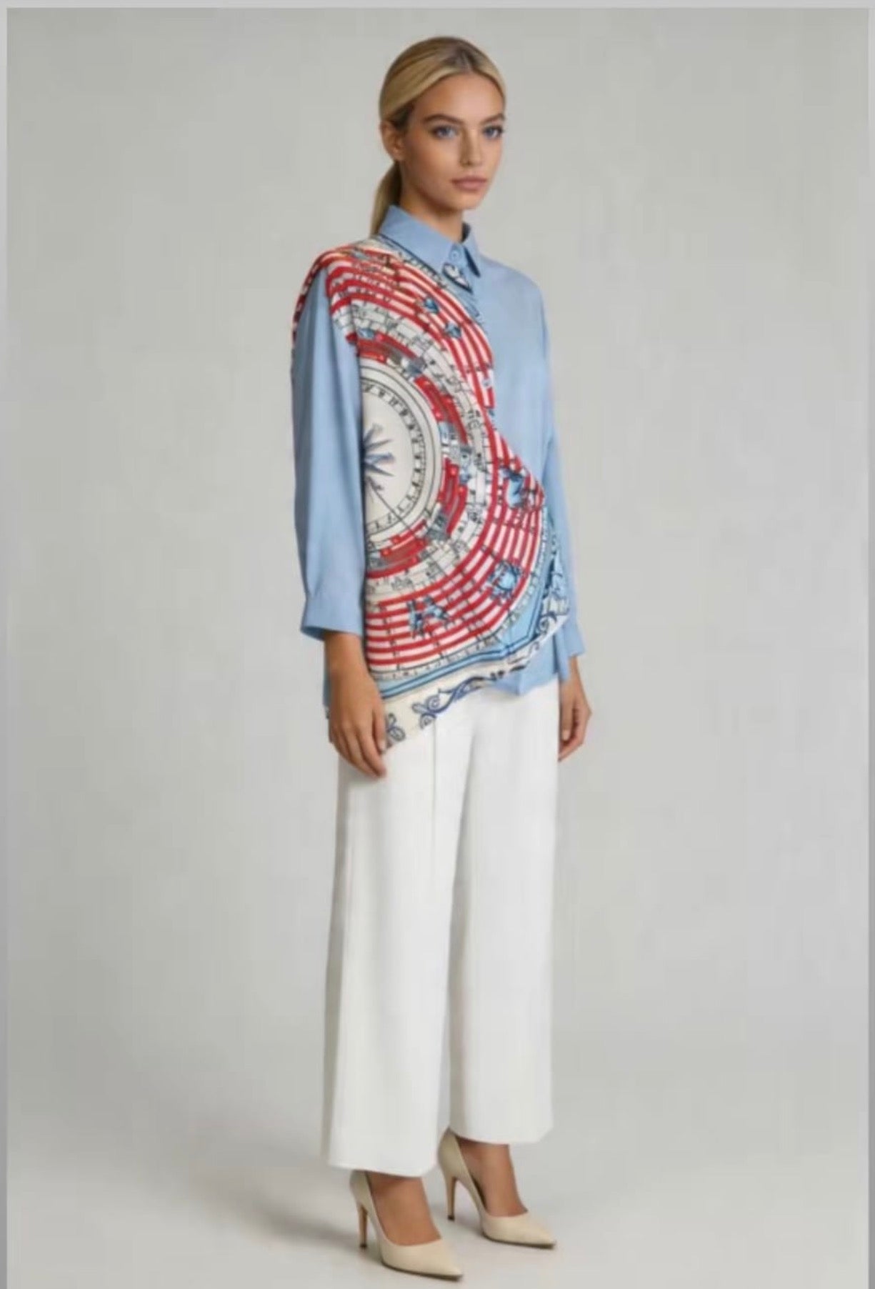 Blue blouse