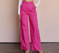 Cargo wide leg pants