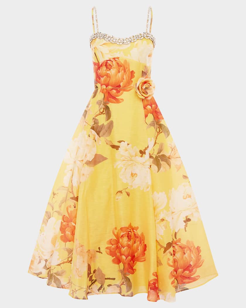 Designer yellow dress