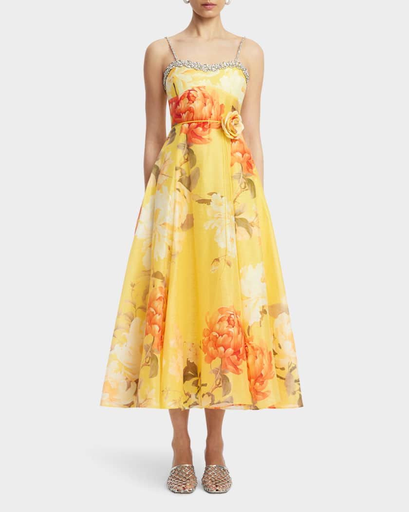 Designer yellow dress