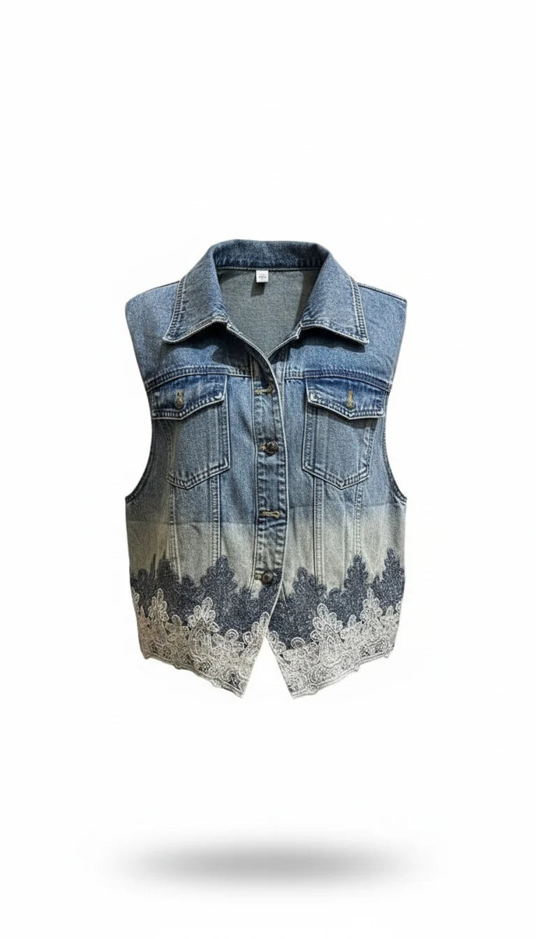 Lace vest