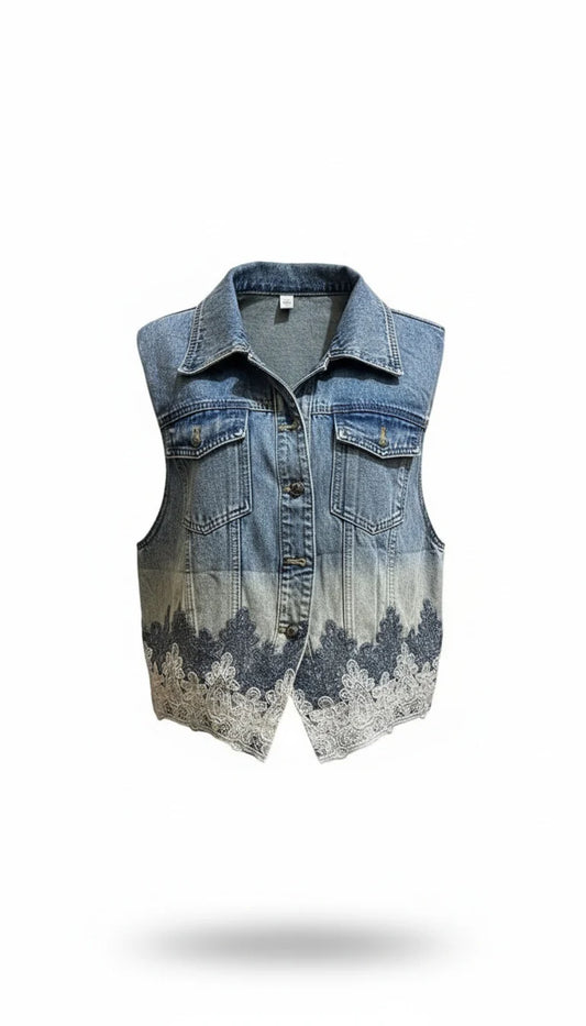 Lace vest