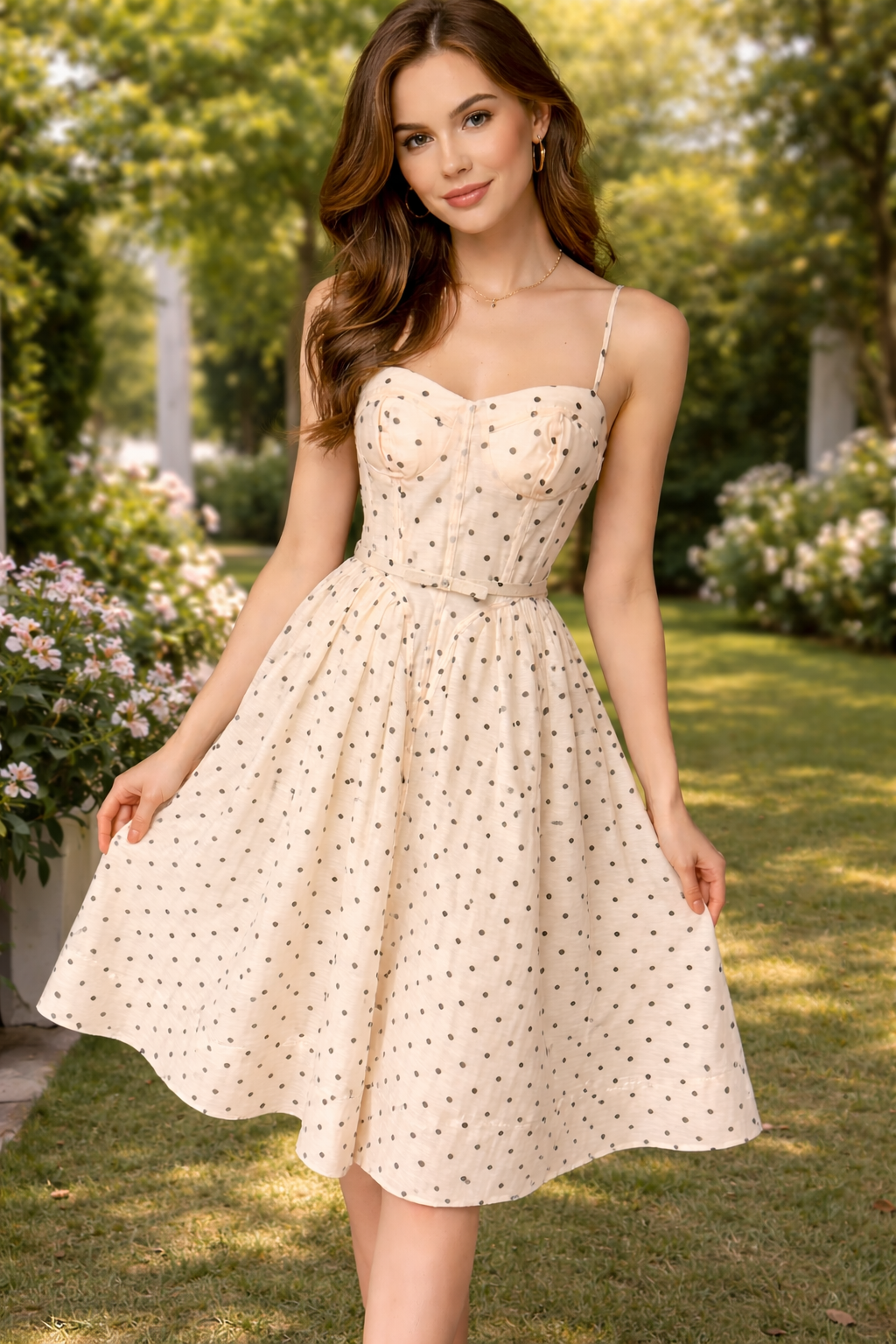 Polka dot dress