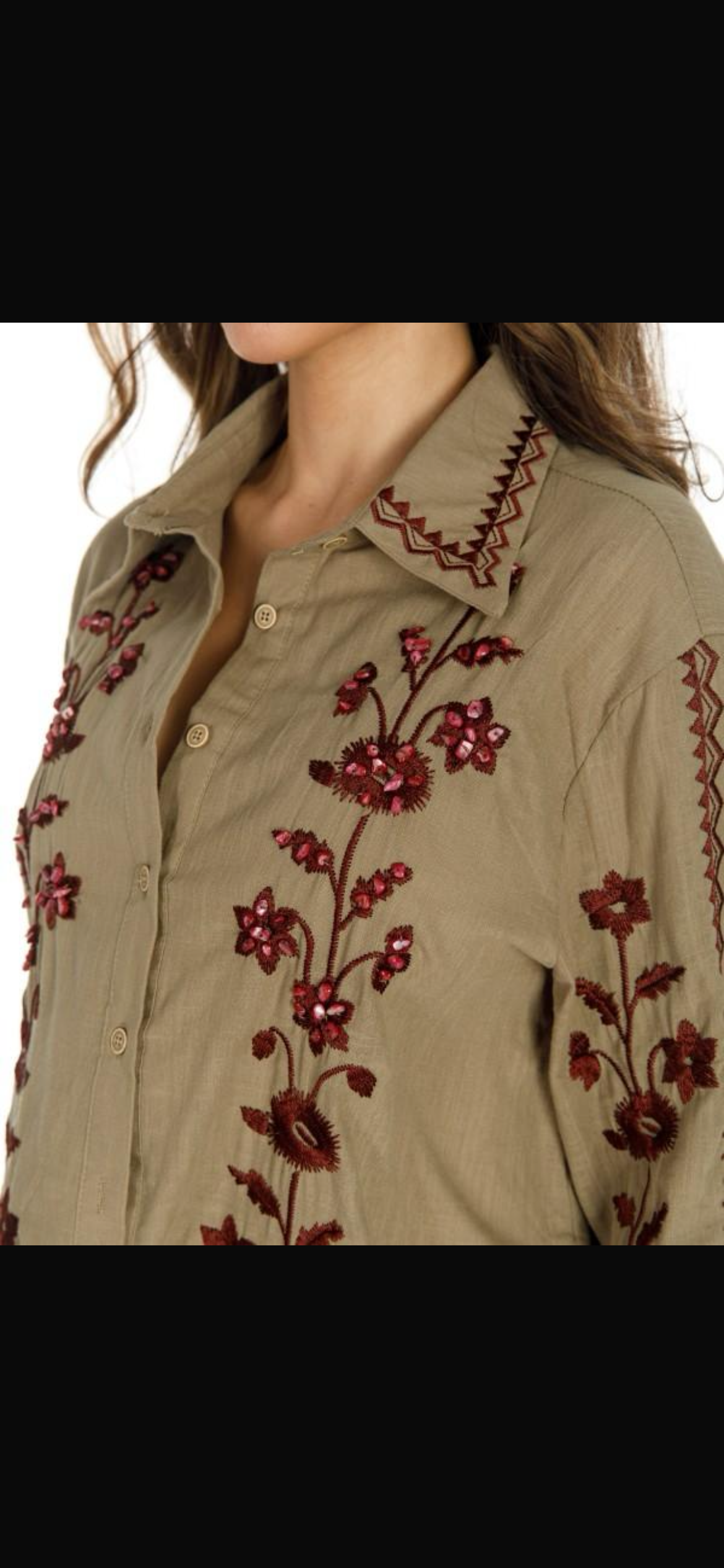 Embroidery blouse