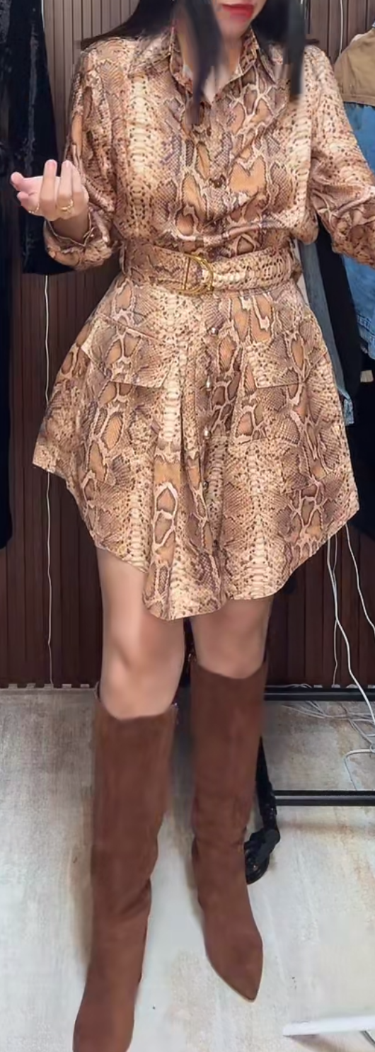 Zimme skirt set