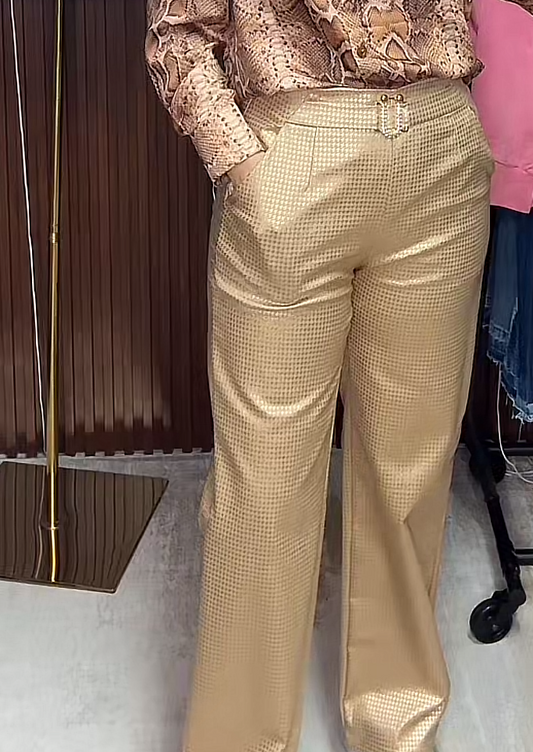 Goddess gold pants