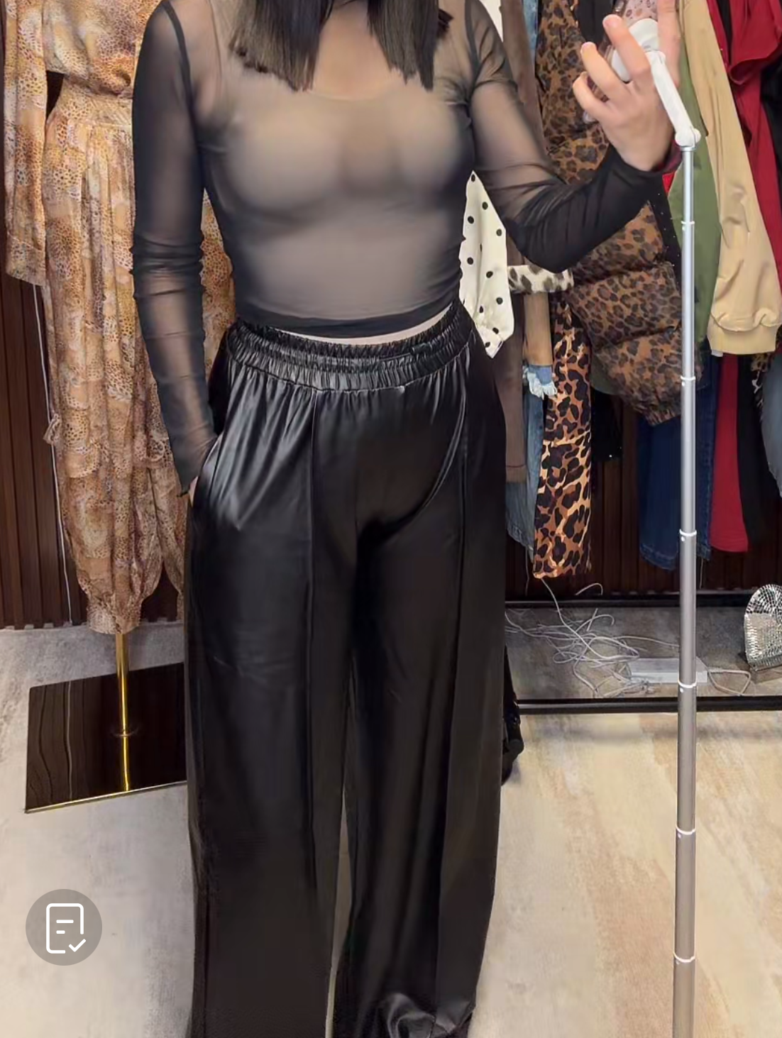 Leather pants