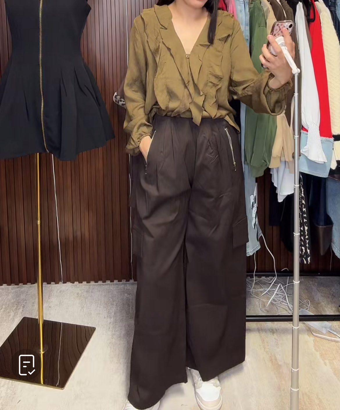 Mocha pants