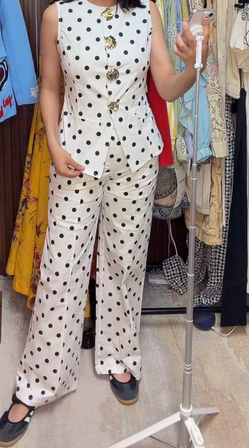 Polka dot set