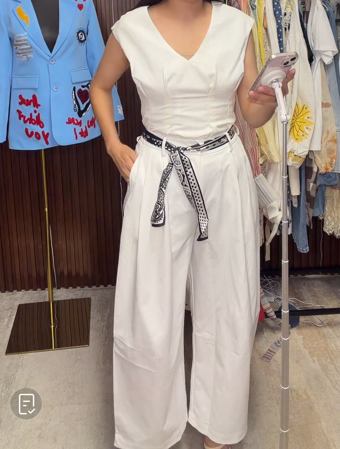 Scarf pants