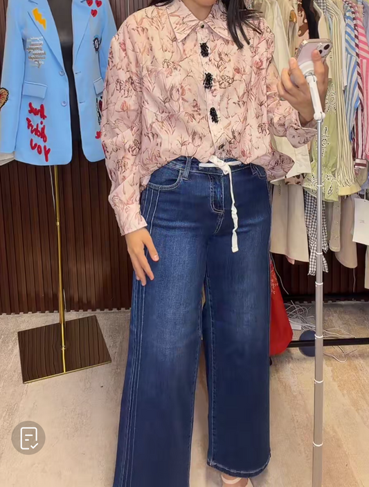 Cherry blossom blouse