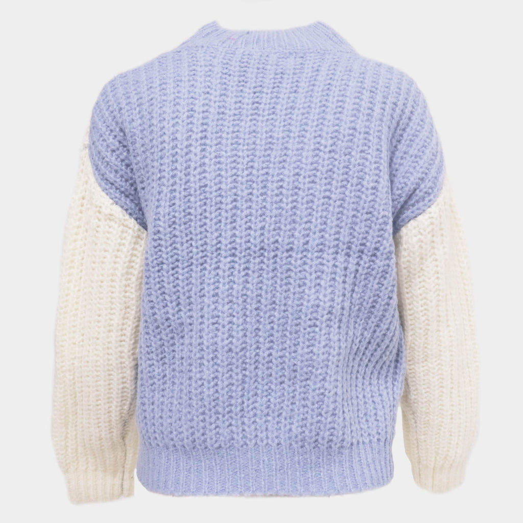 Duo color sweater