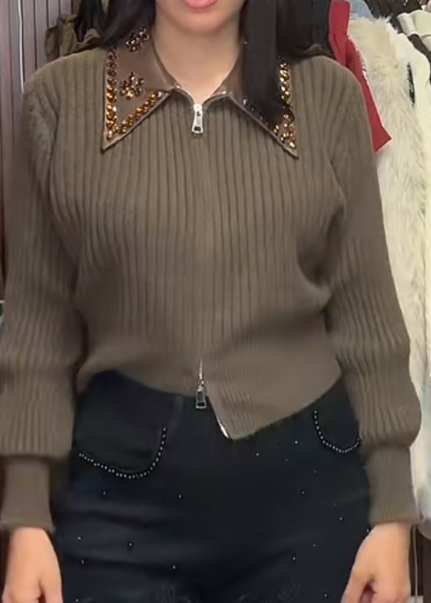 Brown sweater