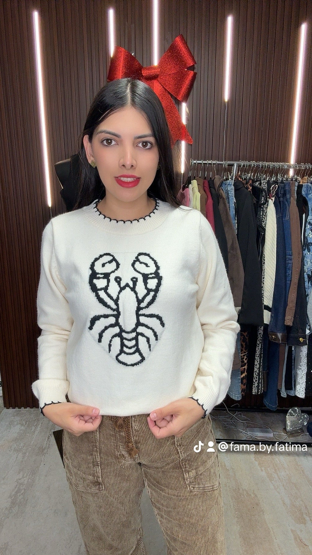 Lobster sweater ￼